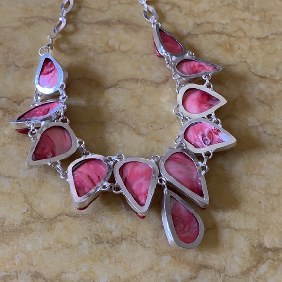 Vintage 925 Biwa pearl necklace - Picture 6 of 6